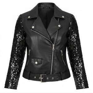 INC Vegan leather jacket